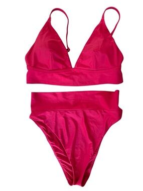 Aeri swim bikini set large red